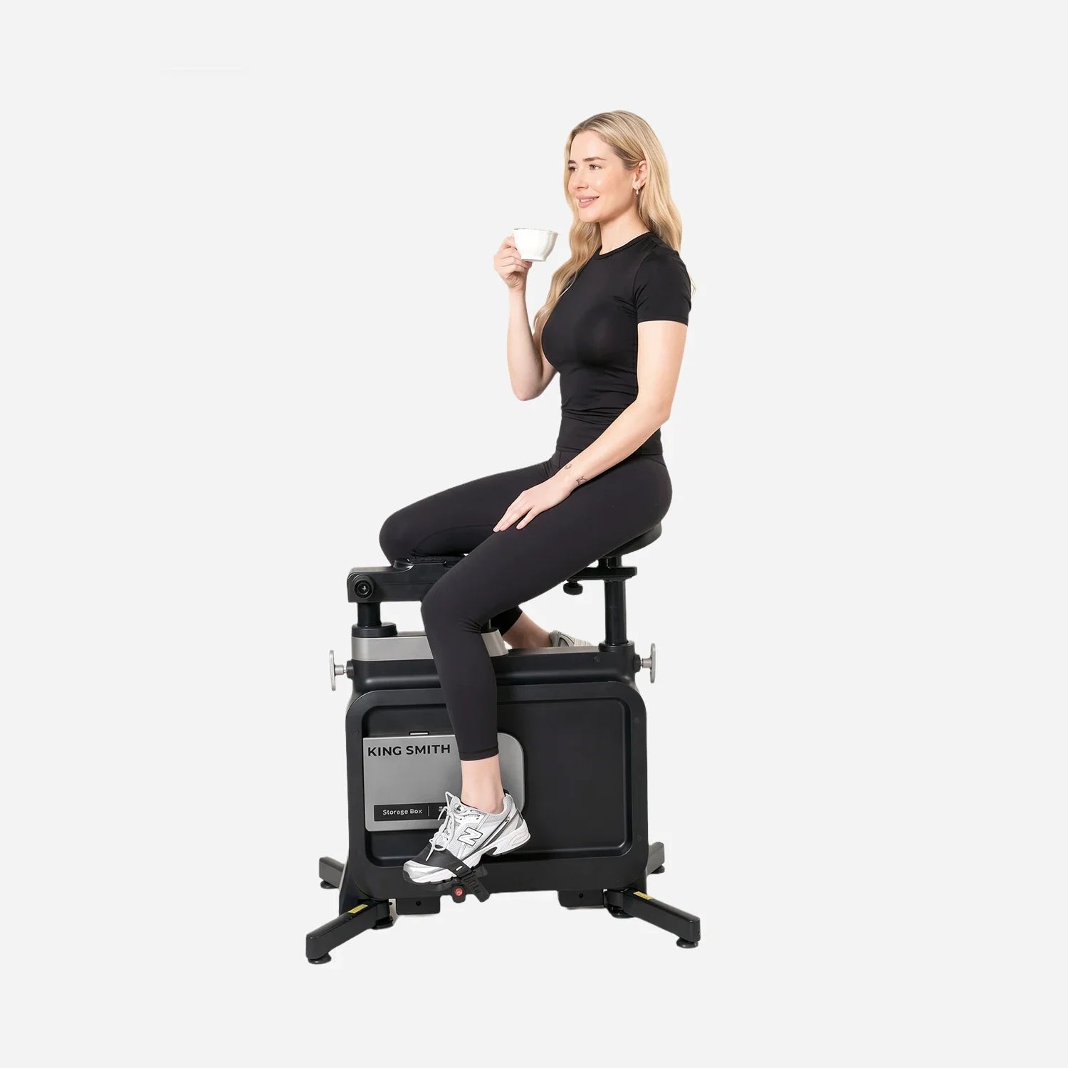 WalkingPad W1B 3-in-1 Folding Under Desk Exercise Bike | Quiet Magnetic Resistance, No Power Needed | Free USA Shipping