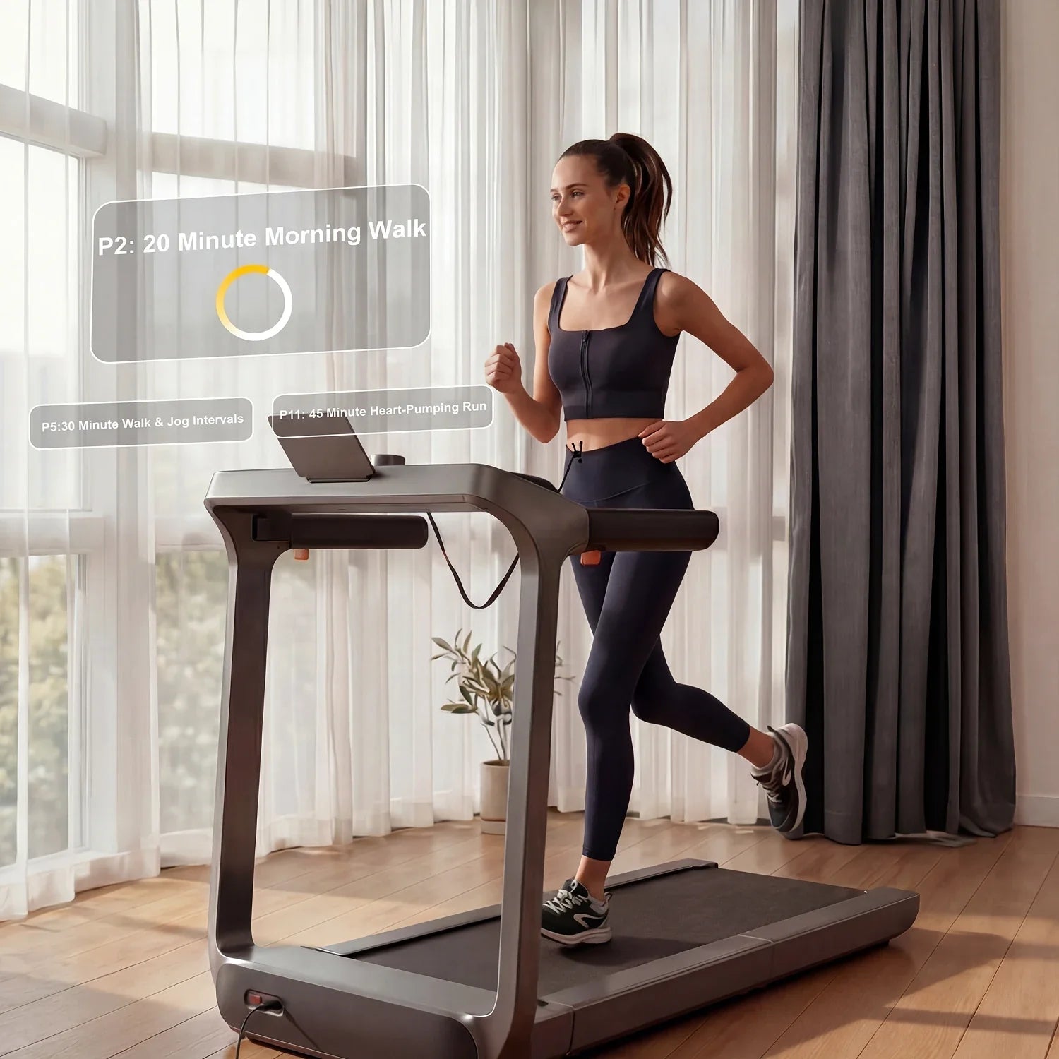 WalkingPad X218 Double-Fold Running Treadmill | 11.5 MPH, Folds Upright for Small Spaces | Free USA Shipping