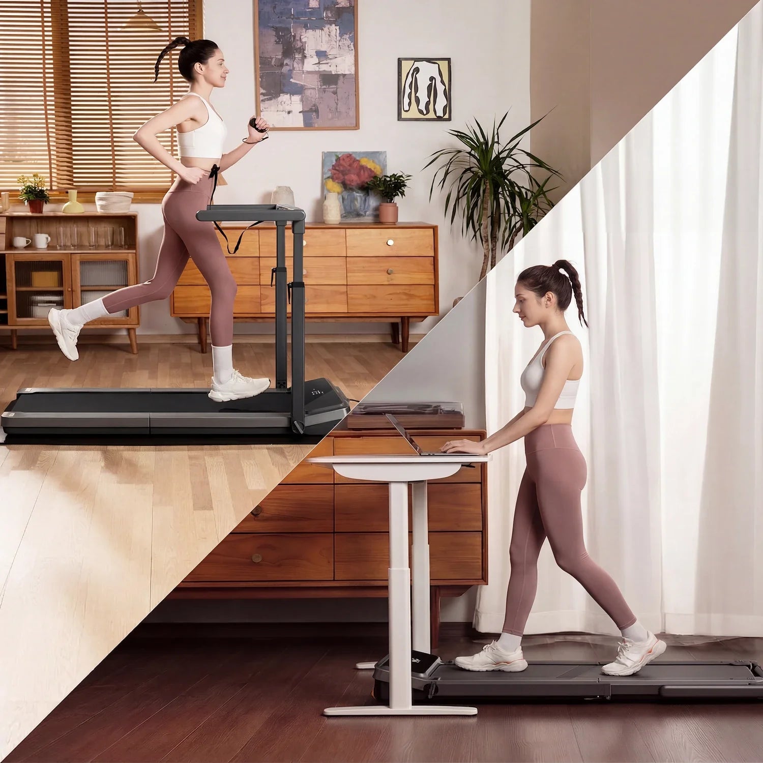WalkingPad Z3 Hybrid+ 2-in-1 Folding Treadmill | Walk, Jog & Run with EasyView Display | Free USA Shipping