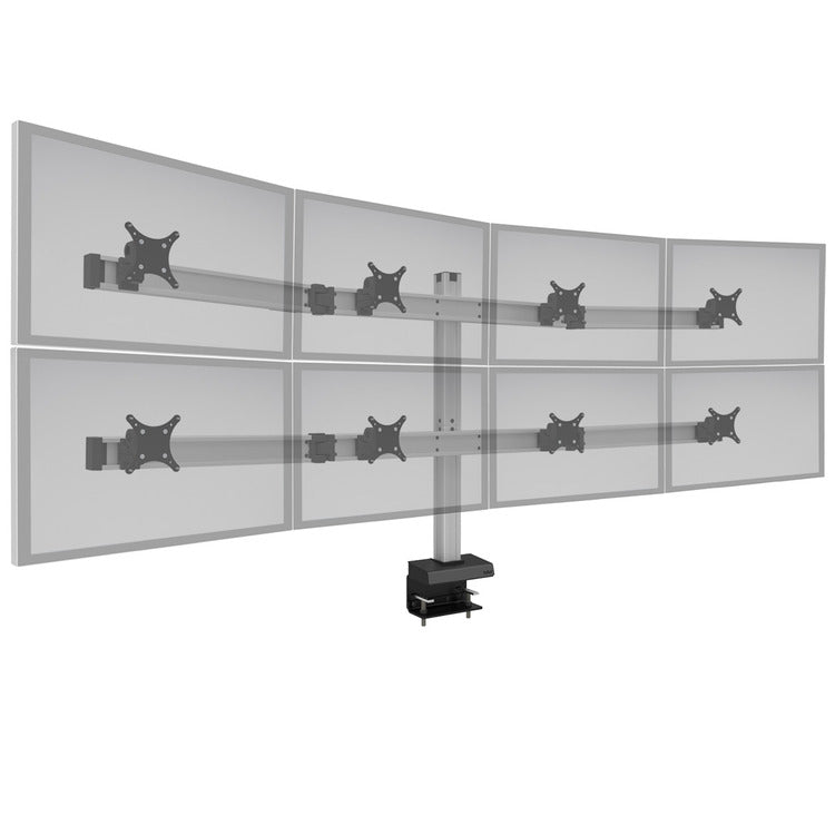 Hat Collective Bild 4 Over 4 Monitor Mount - Premium 8-Screen Ergonomic Powerhouse (Made in USA)