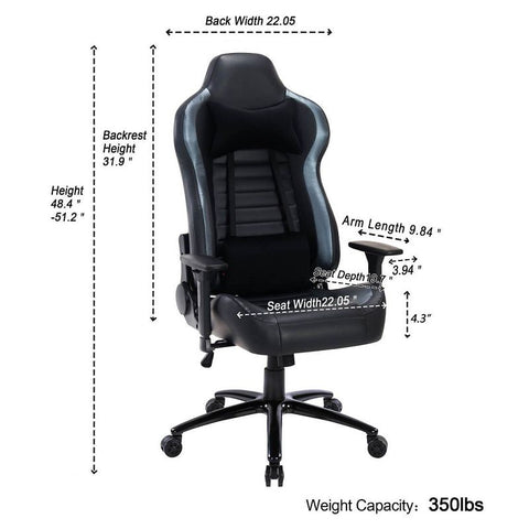Image of Flexispot Ergonomic Gaming Chair 8301