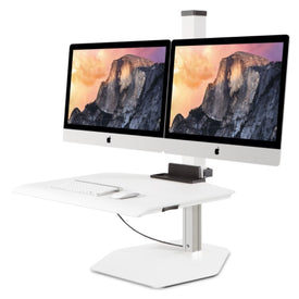 Hat Collective Winston Apple iMac VESA Dual Sit-Stand Desk Converter