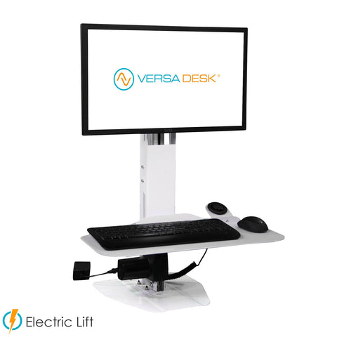 Image of Versadesk Micro Power Desk Riser - Single