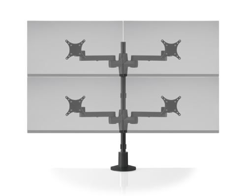 Hat Collective STX-22W - Staxx 2 Over 2 Monitor Mount - Wide