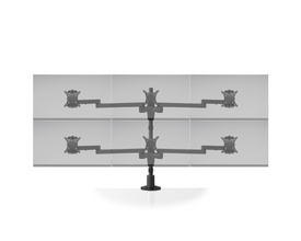 Hat Collective STX-33S – Staxx 3 Over 3 Monitor Mount – Standard