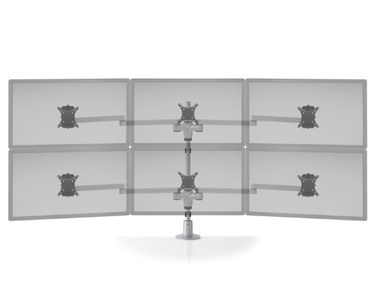 Innovative STX-33W-Staxx™ 3 Over 3 Monitor Mount Wide