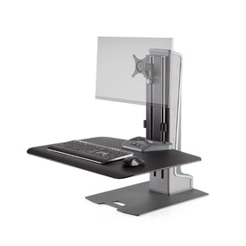 Hat Collective Winston-E Sit-Stand Single Monitor Mount
