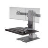 Innovative Winston-E® Sit-Stand Workstation Dual Monitor Mount