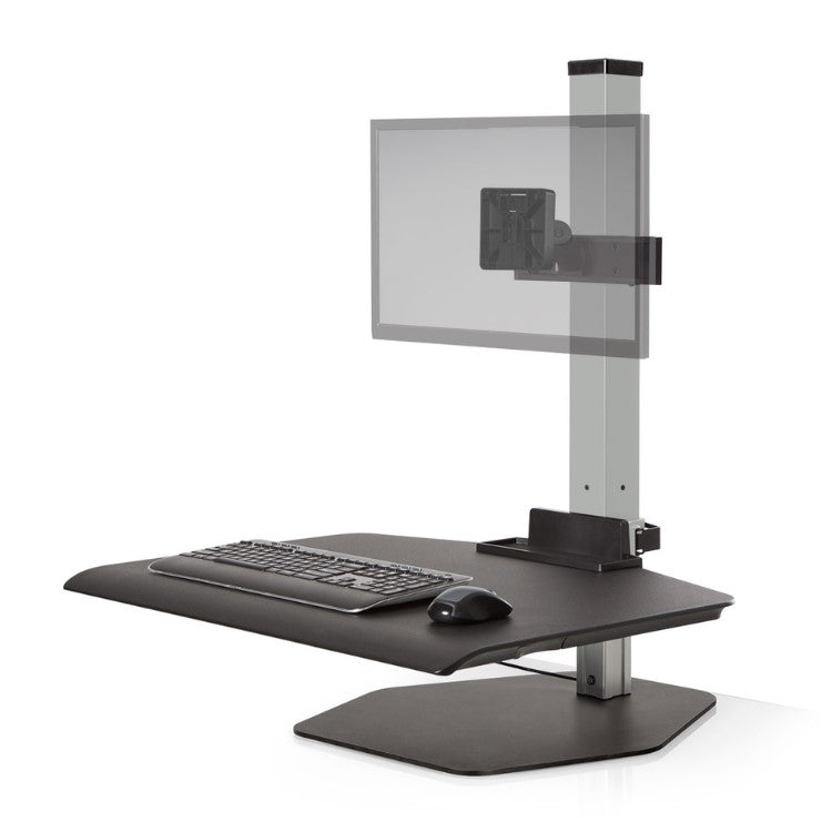 Hat Collective Winston Workstation Single Freestanding Sit-Stand