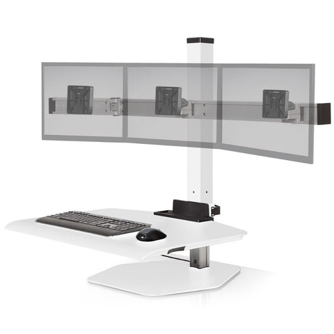 Image of Innovative Winston Workstation® Triple Freestanding Sit-Stand