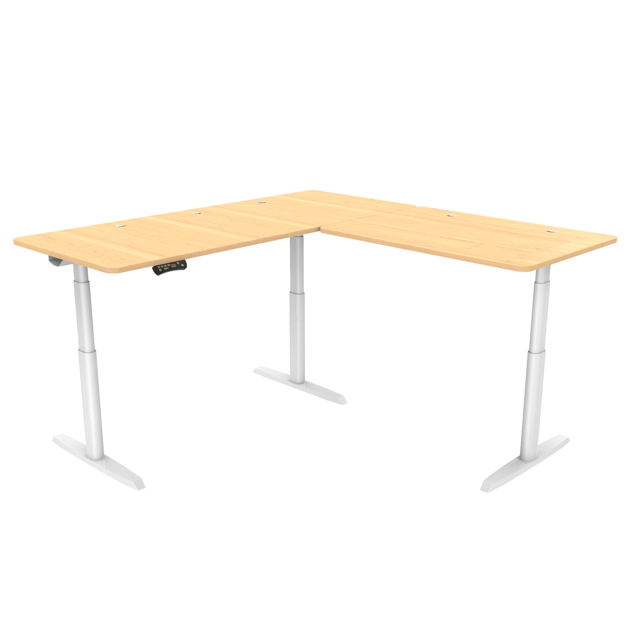 Versadesk L-Shape Standing Desk – Ergonomic Corner Workstation | Free Shipping USA