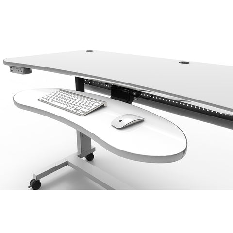 Image of Versadesk PowerLift®️ Ergonomic Keyboard Arm With Tray