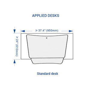 Flexispot ClassicRiser Standing Desk Converters M3B/M3W - 47"